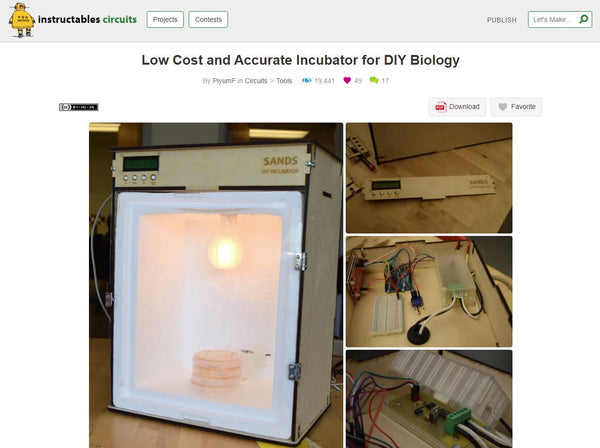 The Instructables incubator.